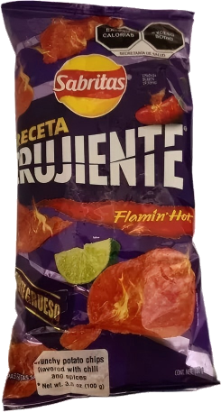 Sabritas Receta Crujiente Flamin Hot 30/100gr