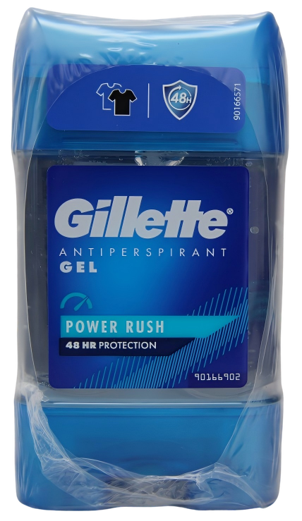 Gillette Gel Power Rush 48hr 47190