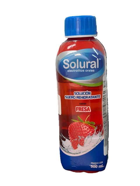 Solural Electrolitos Fresa 12/500ml