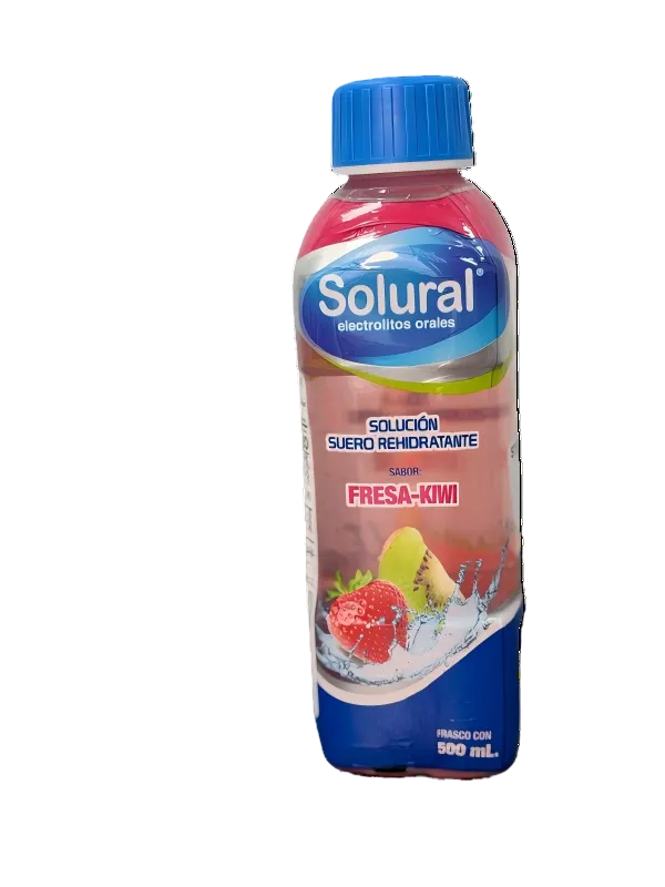 Solural Electrolitos Fresa Kiwi 12/500ml