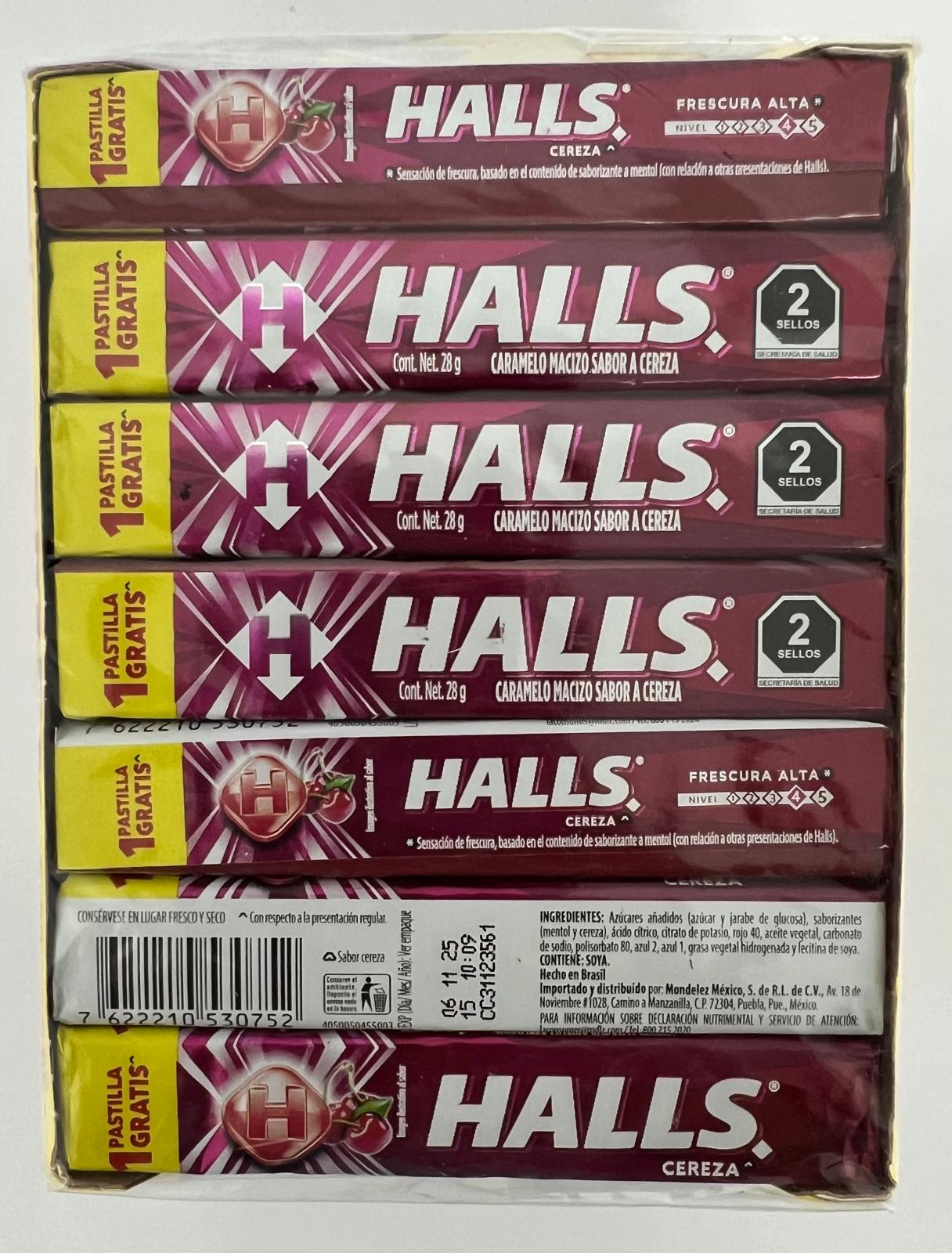 Halls Cherry 30/21pz