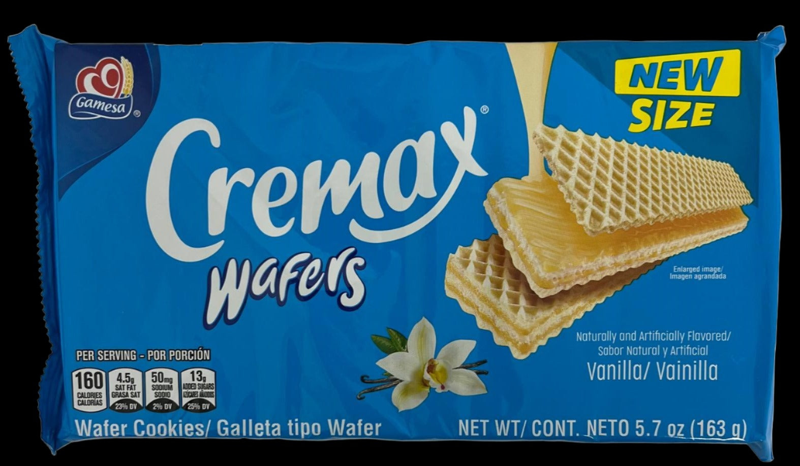 Gamesa Cremax Wafers Vanilla 19/5.7oz