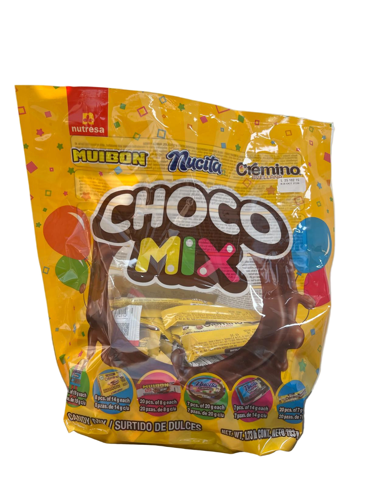 Nucita Choco Mix Bag Pinatero 8/69/1.7OZ