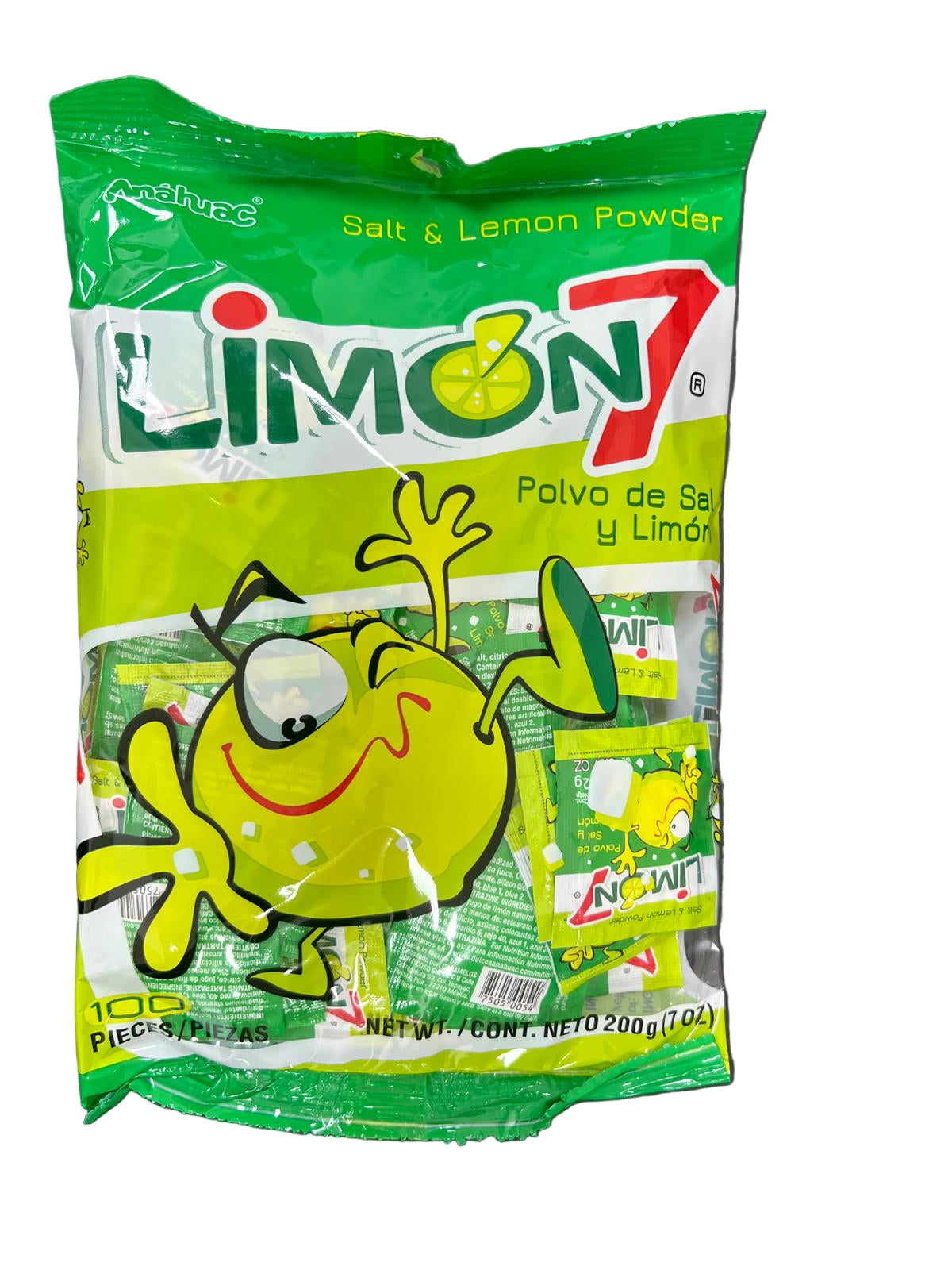 Anahuac Limon 7 Bolsa 2g/24/100pc