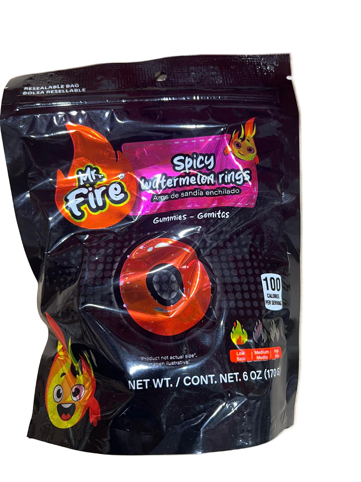 Mr Fire Spicy Watermelon Rings 12/6oz
