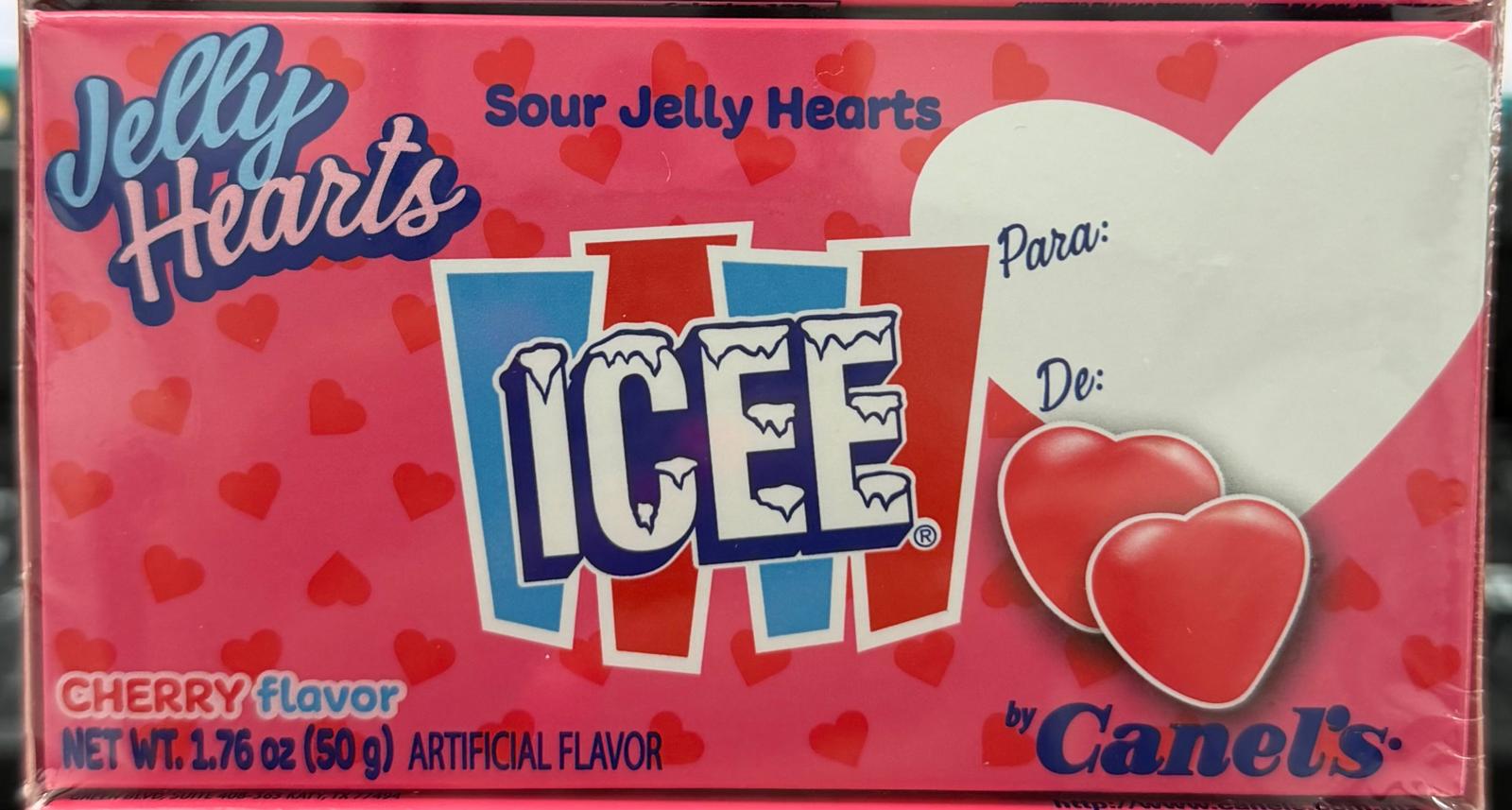 Canels ICEE Hearty Jelly Beans Cherry Display