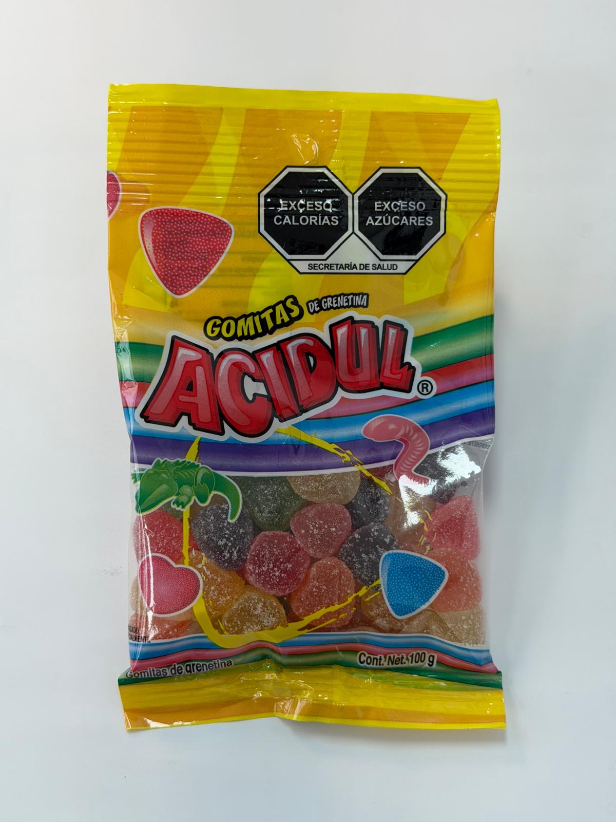 Acidul Frutigoma/Fruit Gummies 100gr/30lbs/30pcs
