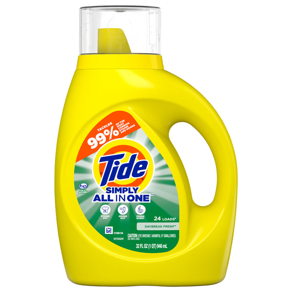 Tide Detergent 32oz Simply Clean Fresh Daybreak Fresh