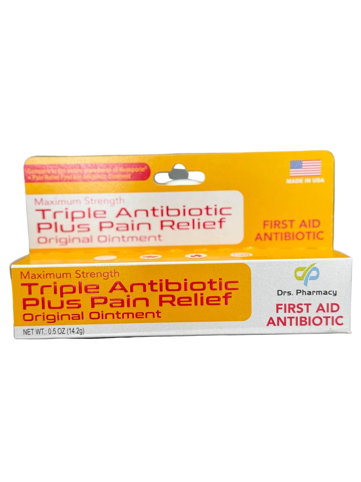 Drs. Pharmacy Triple Antibiotic Plus Pain Relief 0.5oz