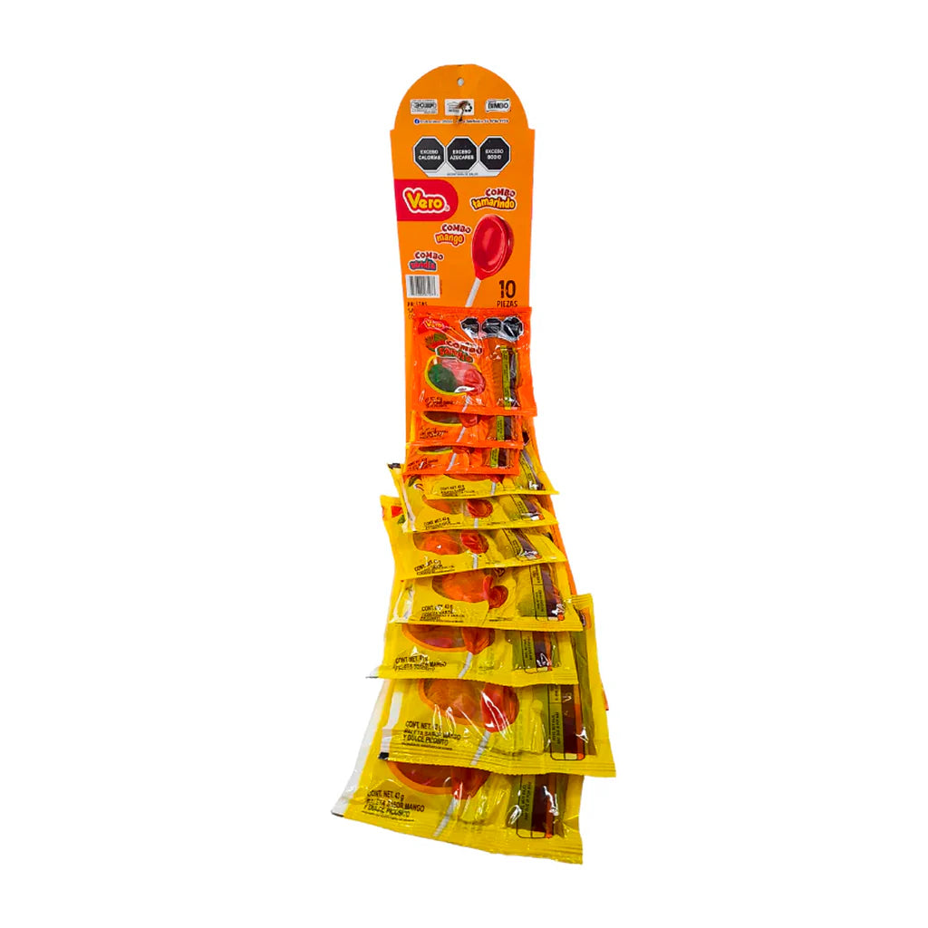 Vero Paletas Combo Mix 18/10ct/43gr