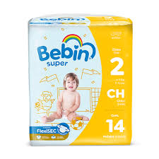 BEBIN SUPER DIAPERS FLEXISEC SMALL 14 CT
