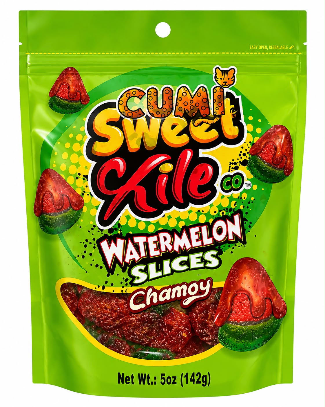 Cumi Sweet Xile Watermelon Slices Chamoy 12/5oz