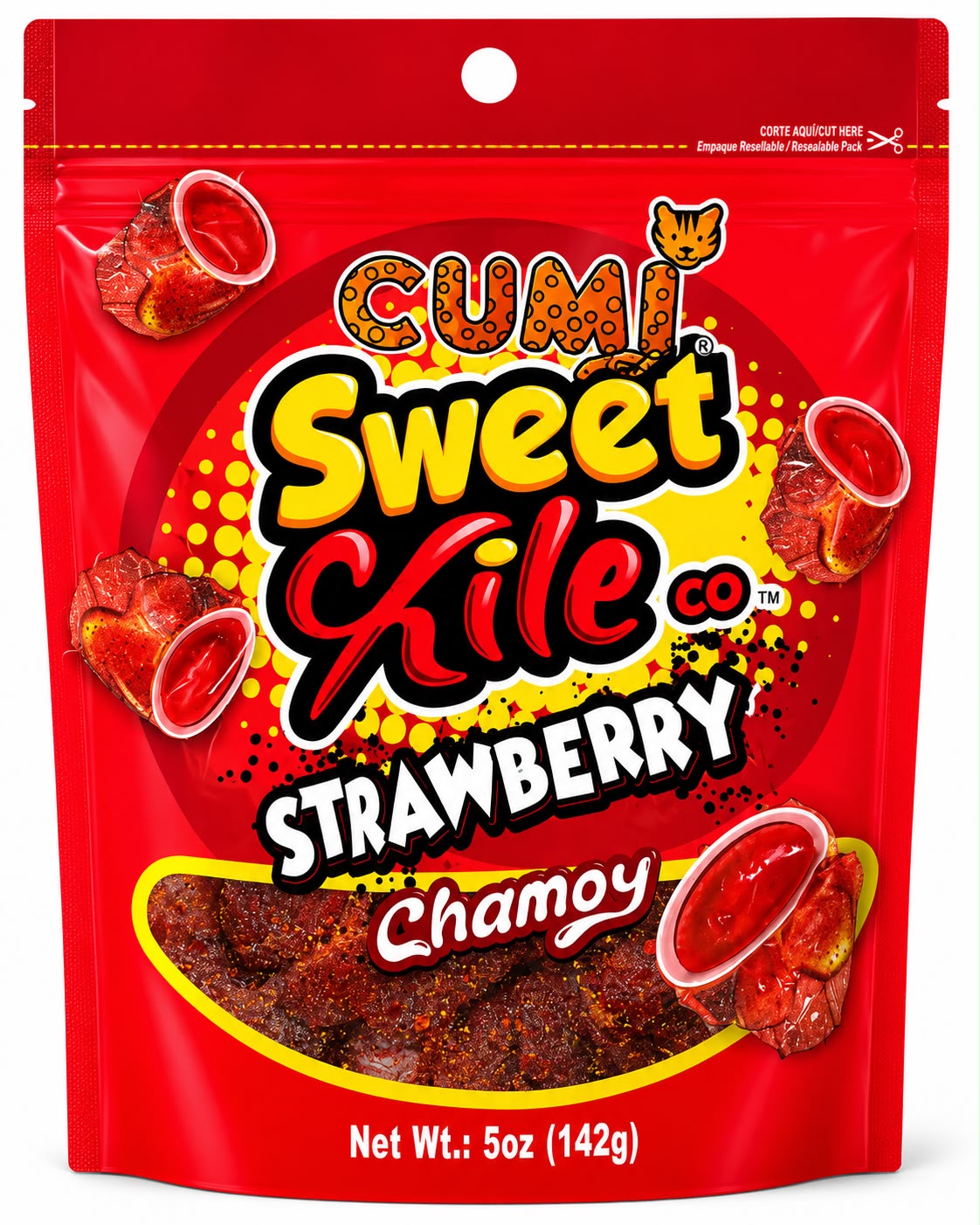 Cumi Sweet Xile Strawberry Chamoy 12/5oz
