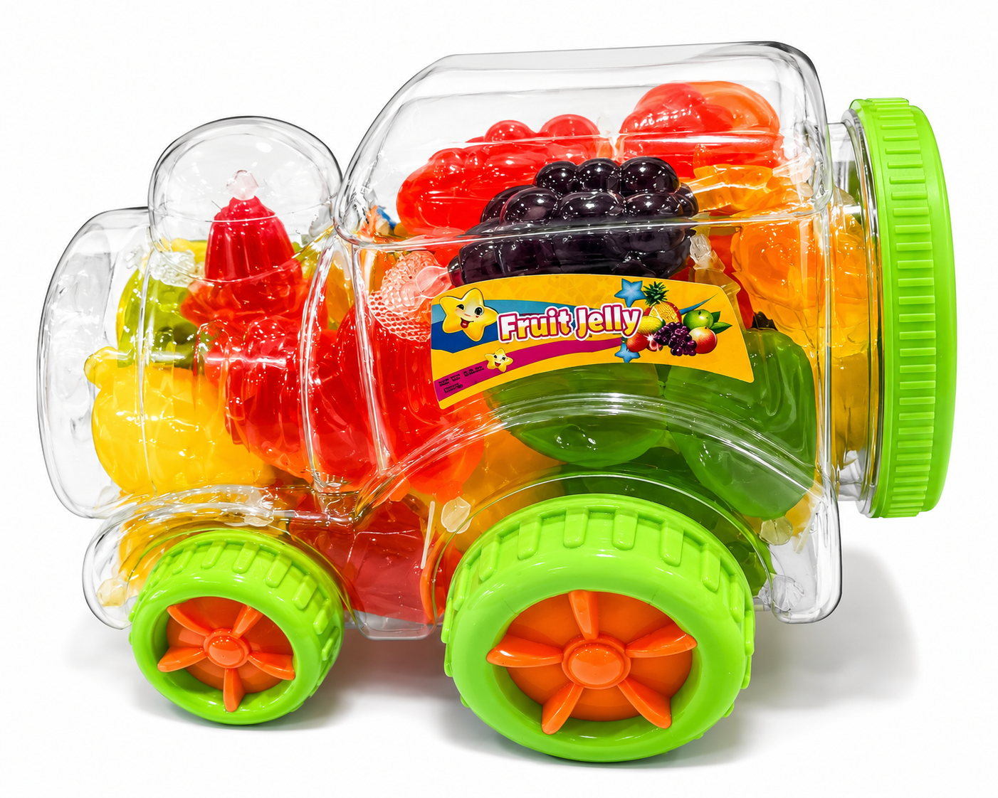 Buen Provecho Fruit Jelly Train Jar 6/55.56oz/35pc