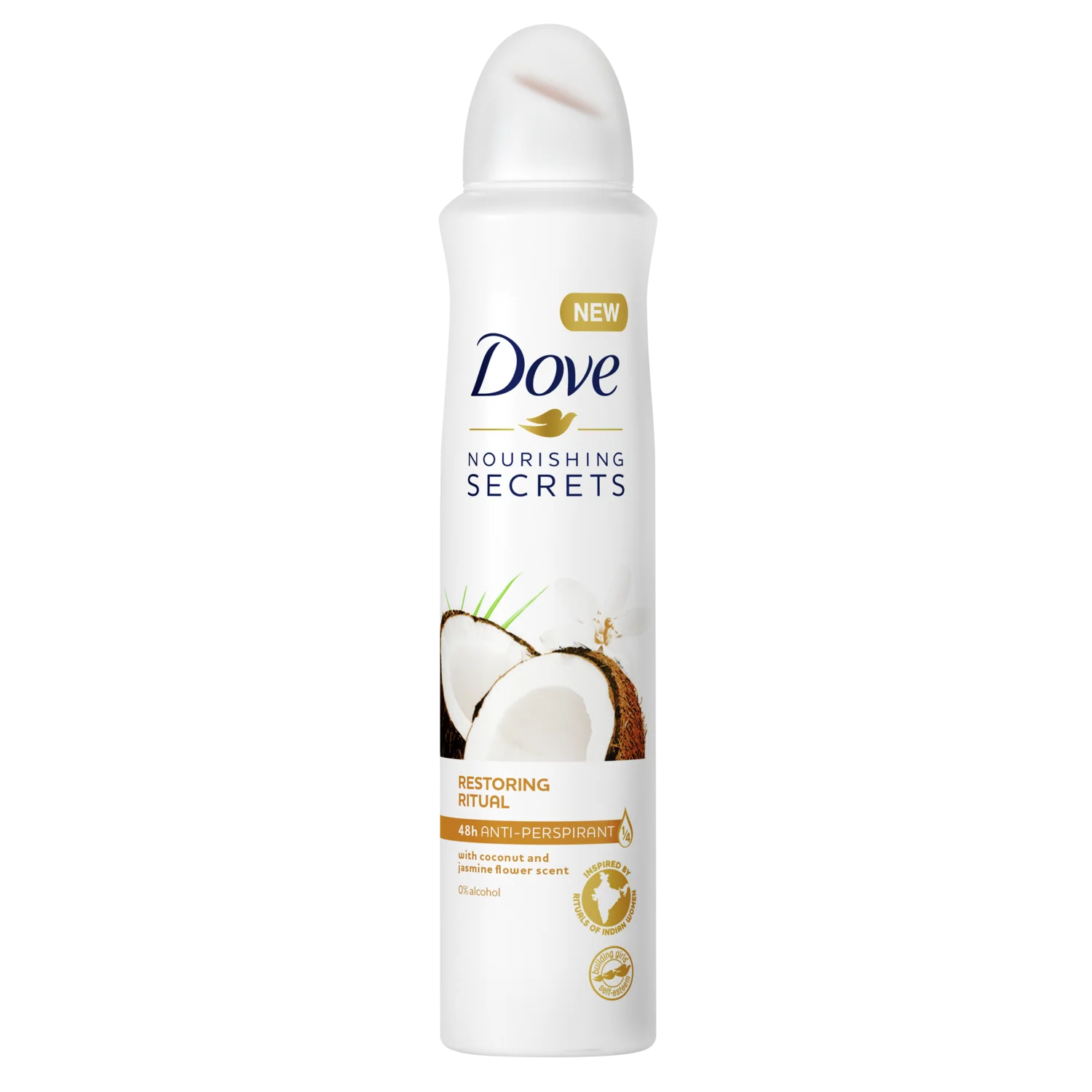 Dove Coconut & Jasmine 6/150ml