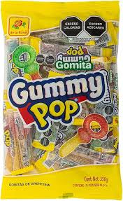 De La Rosa Gummy Pop Bag 21/25ct/13g