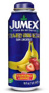 Jumex Strawberry Banana Nectar 12/16oz/473ml
