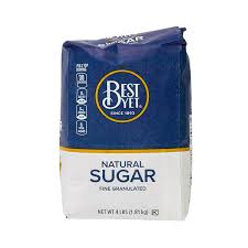 BEST YET GRANULATED SUGAR 10/4 LB