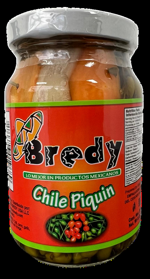 CHILE PIQUIN EN ESCABECHE 12/250ML