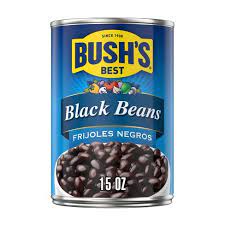 BUSH BLACK BEANS 12/15OZ