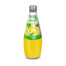 KUII YOGURT PINEAPPLE DRINK 12/290ML