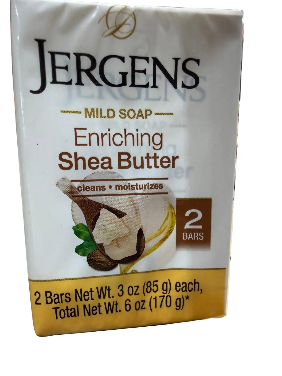 Jergens Bar Soap Enriching Shea Butter 3oz/2pk