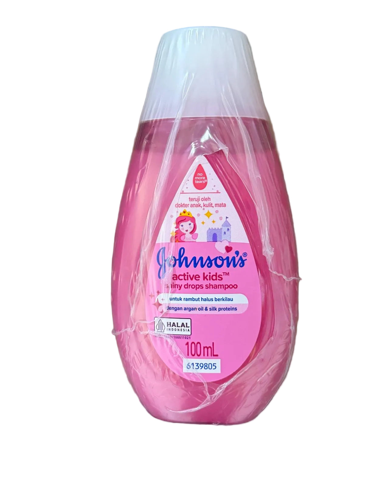 Johnsons Baby Shampoo Shiny Drops 100ml/6pk