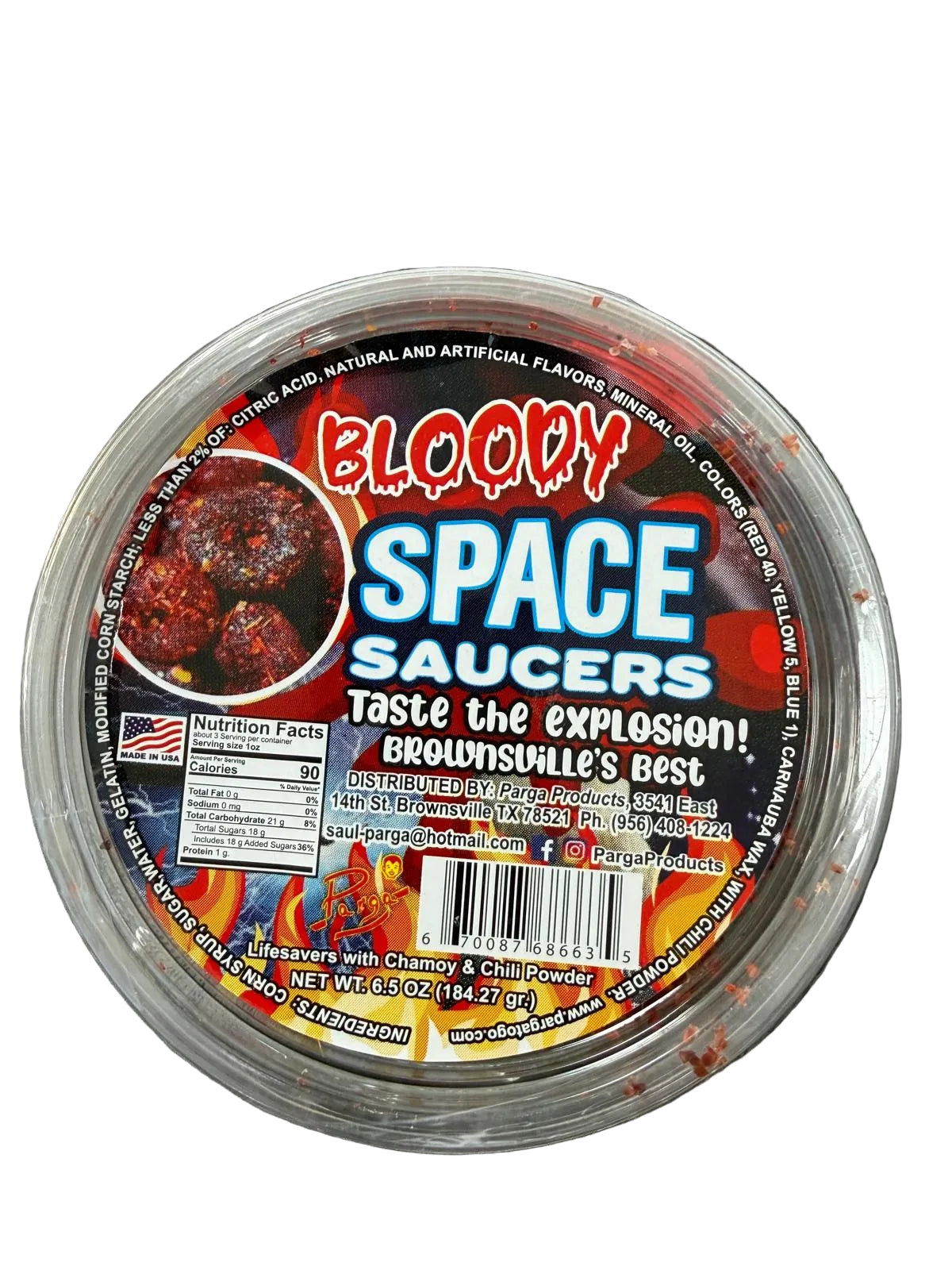 Bloody Hot Space Saucers Run 6.5oz