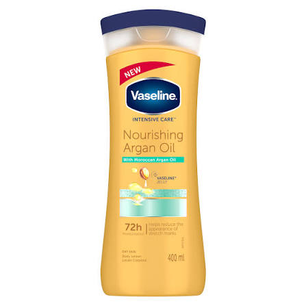 Vaseline Body Lotion 400ml Nourishing Argan Oil 6/400ml