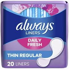 Always Panty Liner Unscented 24/20pc