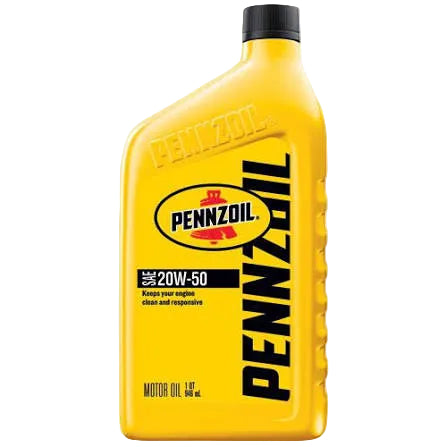 Pennzoil Motor Oil 1qt 20W-50