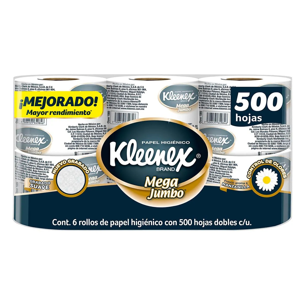 Kleenex Mega Toilet Paper 8/6pk