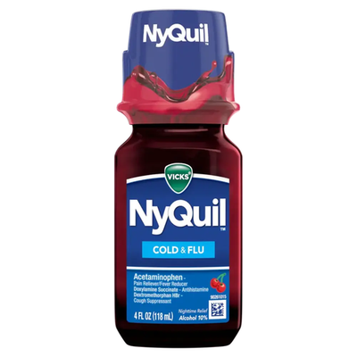 NYQUIL COLD N FLU 4 OZ CHERRY