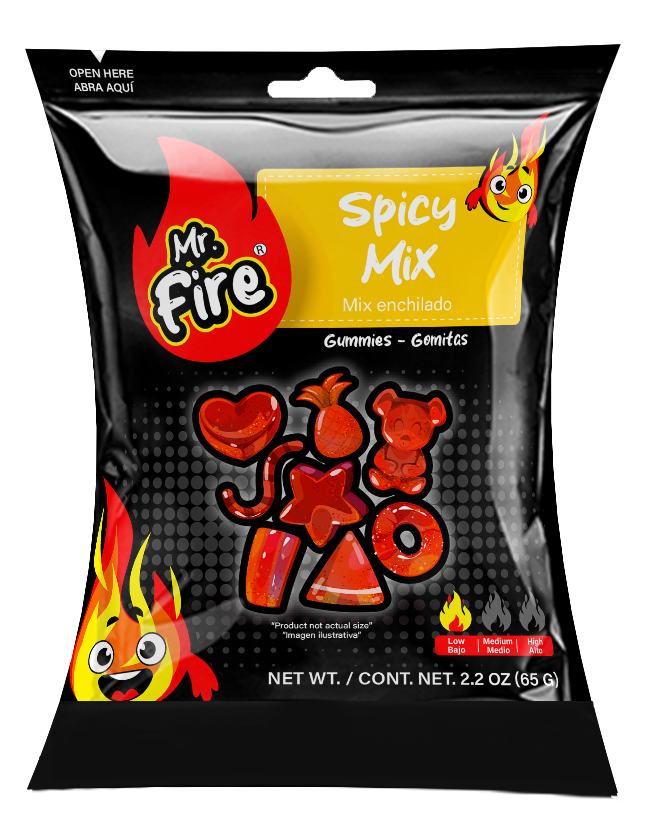 Mr Fire Enchilado Spicy Mix 12/6oz