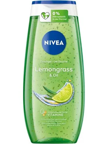 Nivea Body Wash Lemongrass N Oil 250ml /6pk