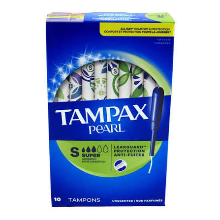 TAMPAX TAMPON SUPER 12/10CT