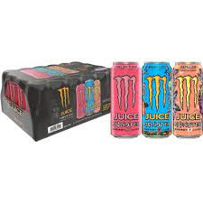 MONSTER ENERGY (PIPELINE PUNCH, MANGO LOCO, PAPILLO