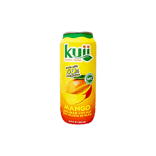 Kuii Fruit Juice Mango Can 12/490 ml