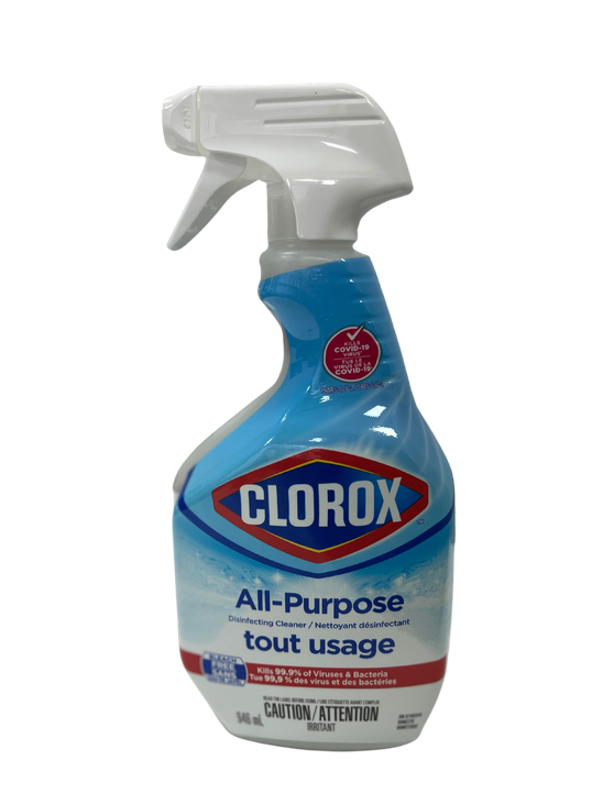 Clorox Disinfecting Bleach All-purpose Original 12/946ml