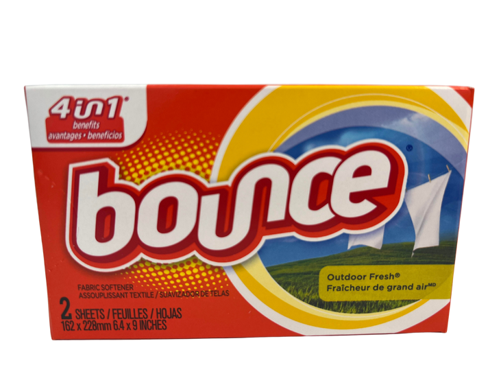 BOUNCE FABRIC SOFTNER DRYER SHEETS 156/15 SHEETS