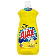 Ajax 
Dishwash Liquid Lemon Super Degreaser 
9/28oz