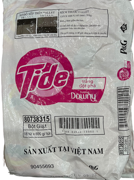 Tide with Downy 18/690ml