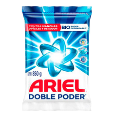 Ariel Double Detergent Powder 10/850grm