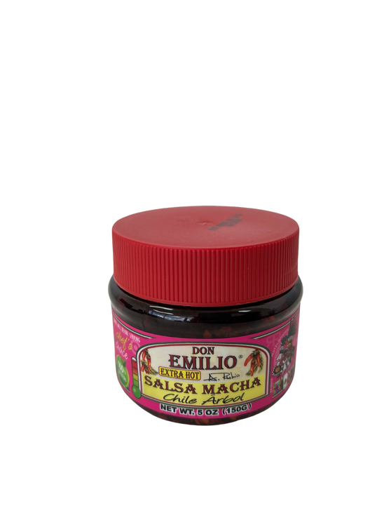 Don Emilio Salsa Macha 12/5oz Extra Hot