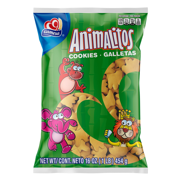 Galletas Animalitos Gamesa 12/16oz