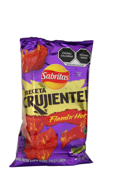 Sabritas Receta Crujiente Flamin Hot 30/100gr