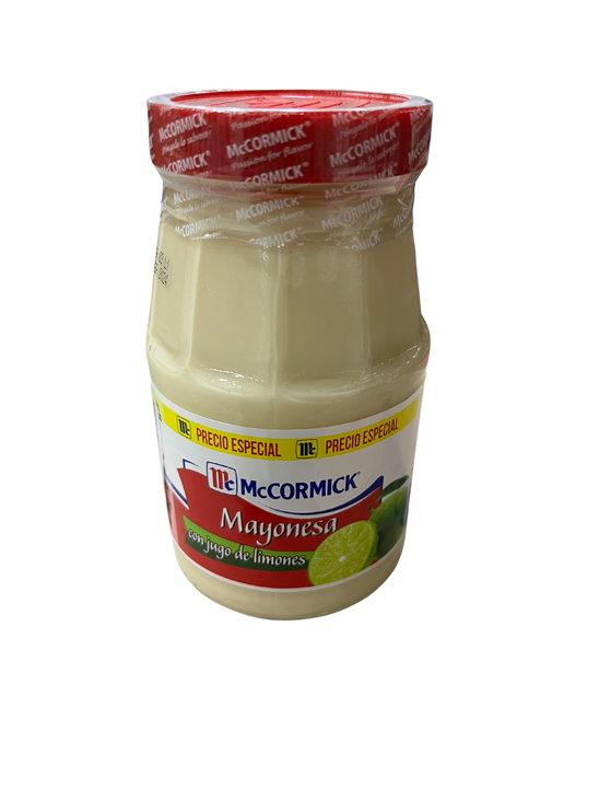 MC CORMICK MAYONESA CON JUGO DE LIMONES 24/8oz 190gr