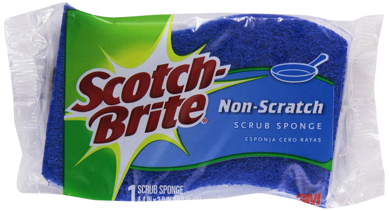 Scotch Brite Scrub Sponge Delicate Care 1pk/12pcs