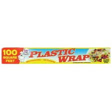 DISPOZEIT TOUGH PLASTIC WRAP 100 SQUARE FT