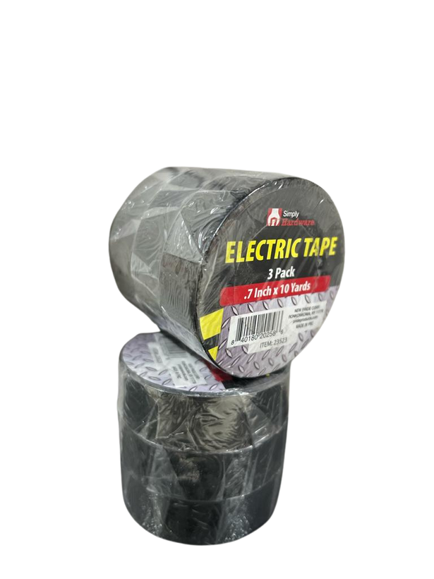 SIMPLY INSULATIION/ELECTRONIC TAPE .7IN10YD 48/3PK